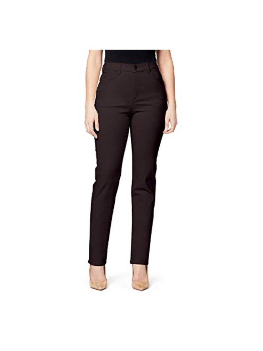 Amanda Classic High Rise Tapered Jeans Functional Pockets Casual